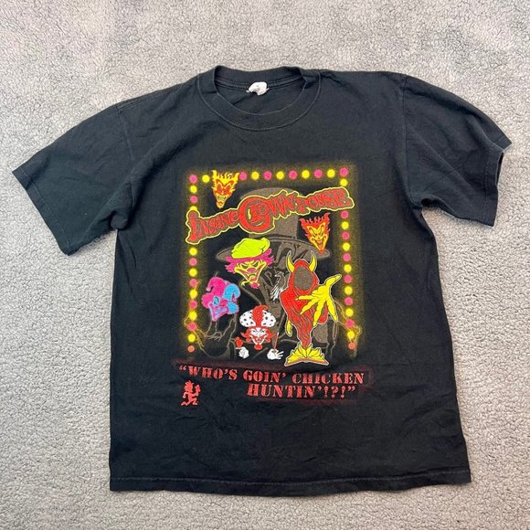 Anvil Other - ICP Vintage Insane Clown Posse Tour T-shirt Men’s Medium Black Juggalo Concert